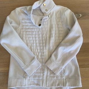 Lululemon sweatshirt size 10. Gently used, white.